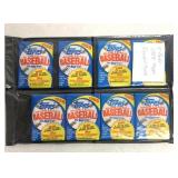 8 packs- 1989 Topps Baseball Cards