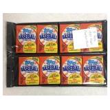 8 packs- 1988 Topps Baseball Cards