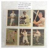 6-1957 Topps Baseball Cards