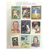 9-Vintage Baseball Pitcher Cards