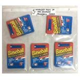 5-packs1989 Donruss Baseball Cards