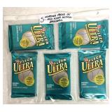5-unopened packs 1993 Fleer Ultra Basketball Cards