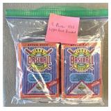 8 pack 1992 Upper Deck Baseball