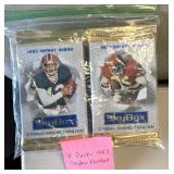 8 Pack 1992 Skybox Football Cards
