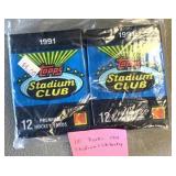 10 Packs 1991 Stadium Club Hockey Cards