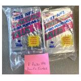 8 Packs 1991 Pacific Football Cards