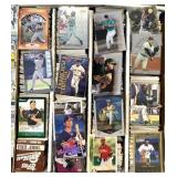 4 Row Box Baseball Cards- Various Years