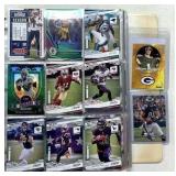 Approx 61 pg binder 1980-2021 Football Cards