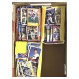 1980s era baseball cards/some bent