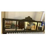 56" Wide antique mirror