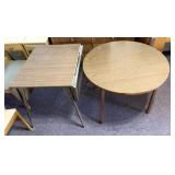2 tables drop leaf  and fold up