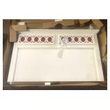 Twin panel headboard