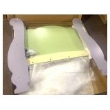 Twin sleigh headboard