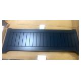 Full panel footboard- blue