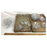 Large VTY of Dunkenware dishes (Canterbury)