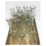 15 Glass vases