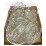 Variety of glassware service ware