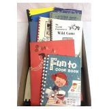 Variety of cookbooks