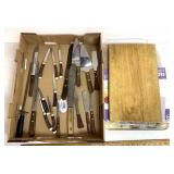 Knives and cutting boards