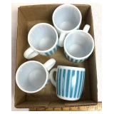 5 Retro coffee cups