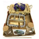 Baskets and kitchen decor