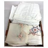 Queen size flat sheets and pillowcases