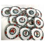 Tienshan - 12 days of Christmas plates