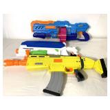 Nerf guns and water gun