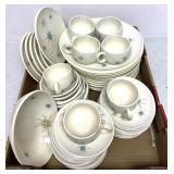 Franciscan dish set "starburst"