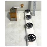 Coffee grinder & wall mount decor