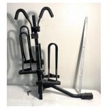 Bike carrier with hitch receiver