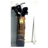 Nickent golf clubs & bag