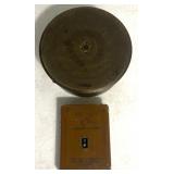 Coin bank & WW11 Brass ash tray
