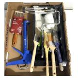 Variety of painting tools