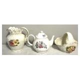 Floral pattern/ tea/ pitcher/decor