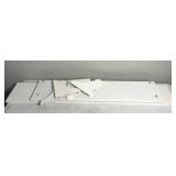 Wall hanging shelving pieces