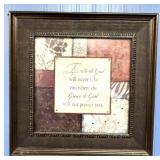 Wall hanging print 17.5 x 17.5