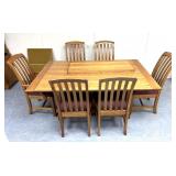 Dining room table/6 matching chairs