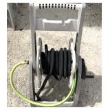 Retractable hose and reel