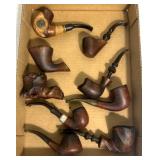 Variety of unique pipes