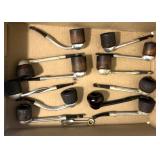 Variety of metal pipes