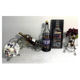 Decorative wine themed decor