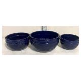 Blue bowls