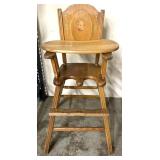 Vintage Wooden high chair