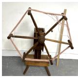 Vintage small, spinning wheel/windmill themed