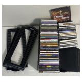 Variety of CDï¿½s & CD organizer