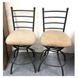 2 barstools/swivel