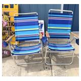 Retro themed /lawn chairs