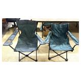 2 camping chairs