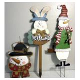 Christmas and Easter signs